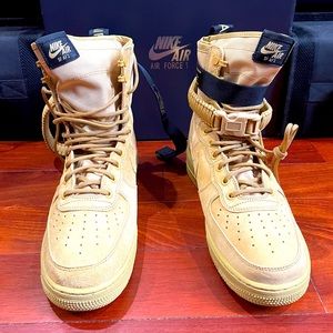 Rare Nike AF-1 Nubuck wheat never worn FOTB (size 10.5 US)